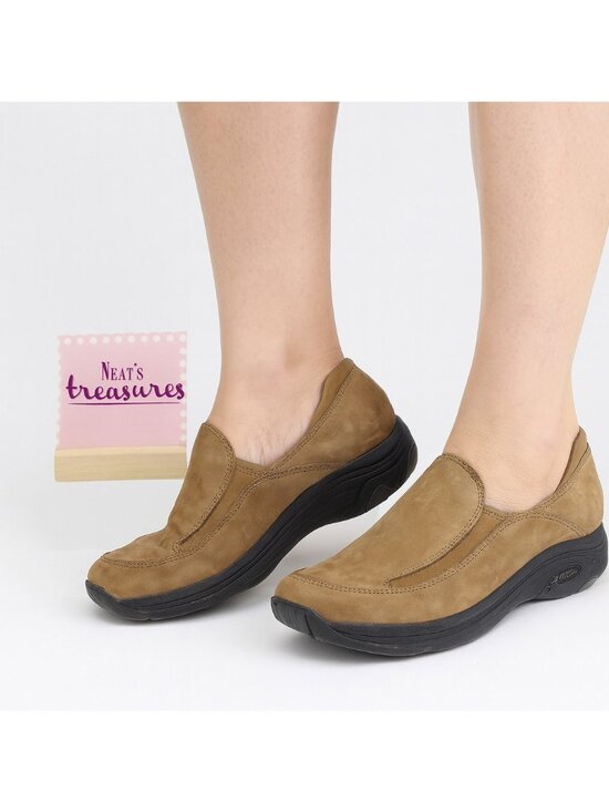 Merrell Shoes - Merrell Woman TREVISO MOC STONE Light Brown Comfort Loafer Shoes Size 8 / 38.5